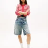 Cardigan a righe slim fit Tommy Jeans