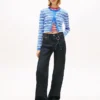 Cardigan a righe slim fit Tommy Jeans