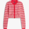 Cardigan a righe slim fit Tommy Jeans
