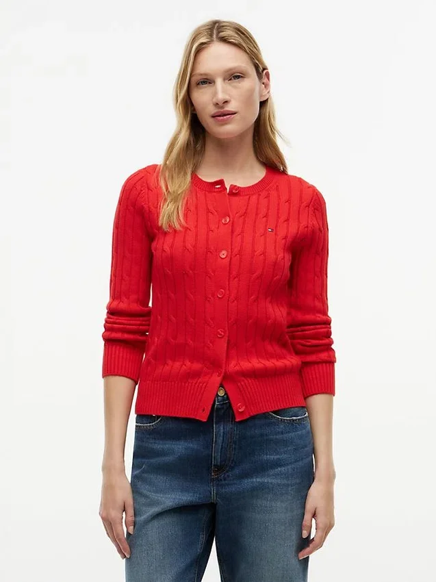 Cardigan a trecce Cardigan a trecce