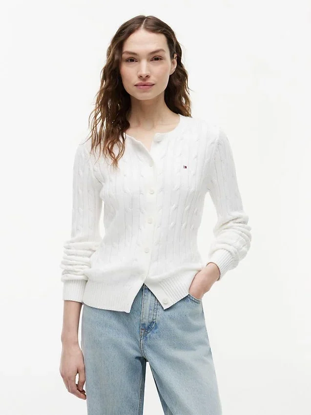 Cardigan a trecce Cardigan a trecce
