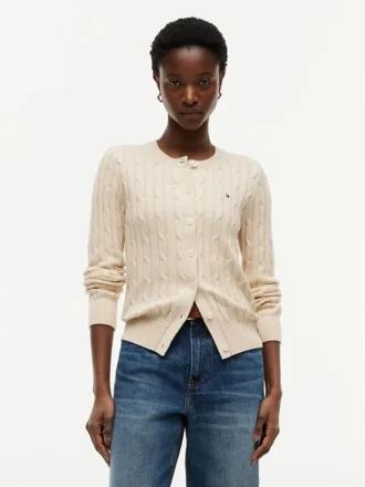 Cardigan a trecce