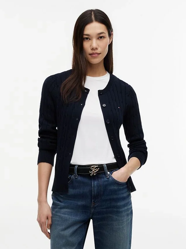 Cardigan a trecce Cardigan a trecce