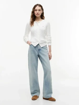 Cardigan a trecce