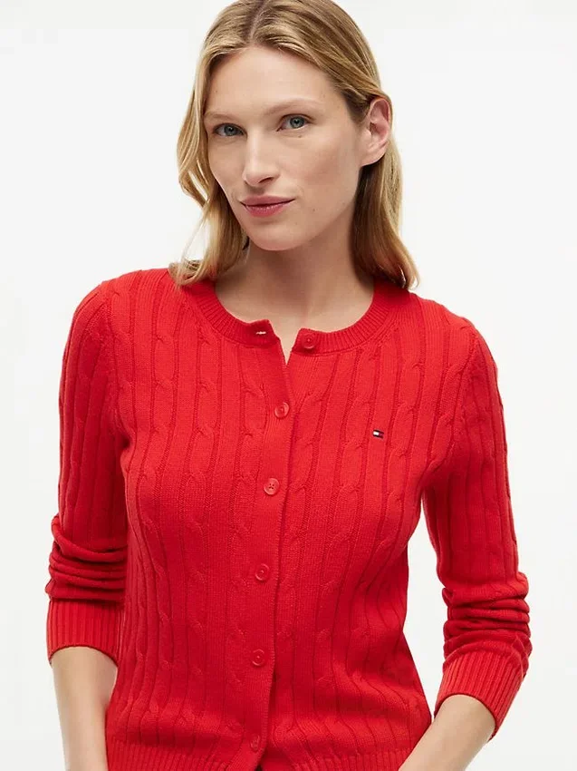 Cardigan a trecce Cardigan a trecce
