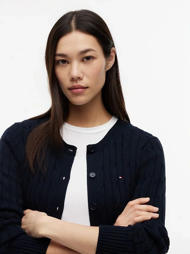 Cardigan a trecce Cardigan a trecce