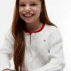 Cardigan a trecce per bambina