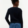 Cardigan a trecce per bambina