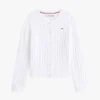 Cardigan a trecce per bambina