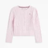 Cardigan a trecce per bambina