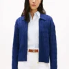 Cardigan con zip a maglia intrecciata e vestibilità squadrata Cardigan con zip a maglia intrecciata e vestibilità squadrata