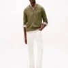 Cardigan da baseball in cotone con zip Cardigan da baseball in cotone con zip