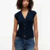 Cardigan gilet a trecce