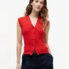 Cardigan gilet a trecce