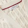 Cardigan gilet a trecce