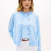 Cardigan girocollo