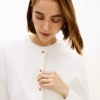 Cardigan girocollo