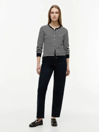 Cardigan leggero a righe