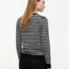 Cardigan leggero a righe Cardigan leggero a righe