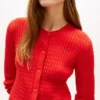 Cardigan leggero a trecce Cardigan leggero a trecce