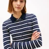 Cardigan polo slim fit in misto lana e seta Cardigan polo slim fit in misto lana e seta