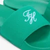 Ciabatte da piscina con monogramma ricamato Ciabatte da piscina con monogramma ricamato