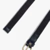 Cintura elastica intrecciata con fibbia arrotondata Cintura elastica intrecciata con fibbia arrotondata