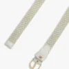 Cintura elastica intrecciata con fibbia arrotondata Cintura elastica intrecciata con fibbia arrotondata
