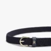 Cintura elastica intrecciata con fibbia arrotondata Cintura elastica intrecciata con fibbia arrotondata