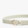 Cintura elastica intrecciata con fibbia arrotondata Cintura elastica intrecciata con fibbia arrotondata