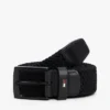 Cintura elastica intrecciata con fibbia quadrata Cintura elastica intrecciata con fibbia quadrata