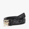 Cintura in jacquard con fibbia monogramma Cintura in jacquard con fibbia monogramma