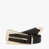 Cintura in pelle con dettagli western Cintura in pelle con dettagli western