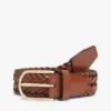 Cintura in pelle intrecciata Cintura in pelle intrecciata