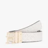 Cintura in pelle reversibile con fibbia monogramma Cintura in pelle reversibile con fibbia monogramma