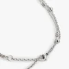 Collana a doppio giro con ciondolo a forma di cuore Collana a doppio giro con ciondolo a forma di cuore