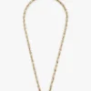 Collana a maglie a catena con strisce iconiche