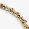 Collana a maglie a catena con strisce iconiche