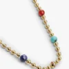 Collana boho multicolore con perline Collana boho multicolore con perline