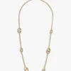 Collana sottile con maglie marinare placcata in oro Collana sottile con maglie marinare placcata in oro