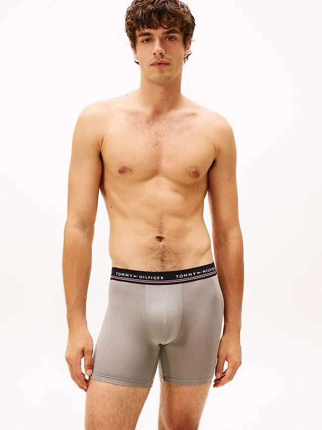 Confezione da 3 boxer in modal elasticizzato Confezione da 3 boxer in modal elasticizzato
