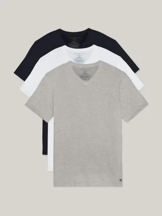 Confezione da 3 canotte Cotton Classics con scollo a V Confezione da 3 canotte Cotton Classics con scollo a V