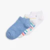 Confezione da 3 paia di calzini corti Color Mix per bambini