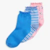 Confezione da 3 paia di calzini corti Daisy Mix per bambini