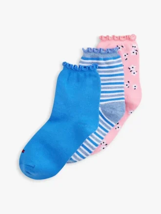 Confezione da 3 paia di calzini corti Daisy Mix per bambini