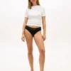 Confezione da 3 slip bikini con bordi in pizzo Confezione da 3 slip bikini con bordi in pizzo