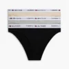 Confezione da 3 slip bikini con logo Tommy