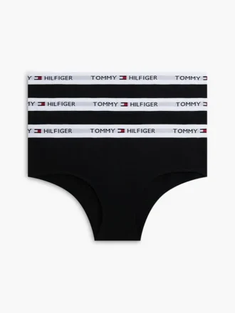 Confezione da 3 slip bikini con logo Tommy