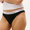 Confezione da 3 slip bikini con logo Tommy