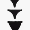 Confezione da 3 slip e tanga assortiti Confezione da 3 slip e tanga assortiti
